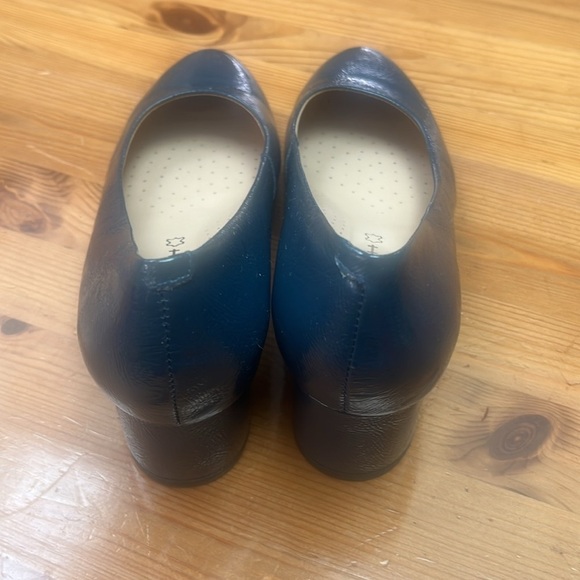 Wirth leather blue pumps size 39 - Picture 4 of 15